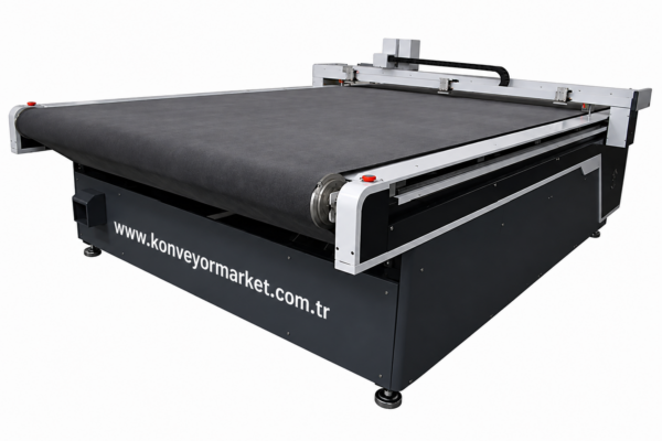 CNC Kafalı Kumaş Kesim Makinesi Konveyör Keçe Bant | Otomatik Plotter Bant Sistemleri